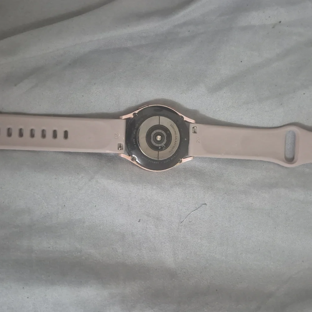 Samsung Smartwatch with Beige Band